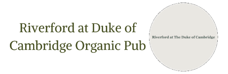 Logo Riverford At The Duke Of Cambridge Organic Pub