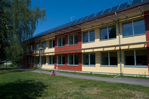 Refurbished With Passive House Components , Kindergarten In Estonia Valga