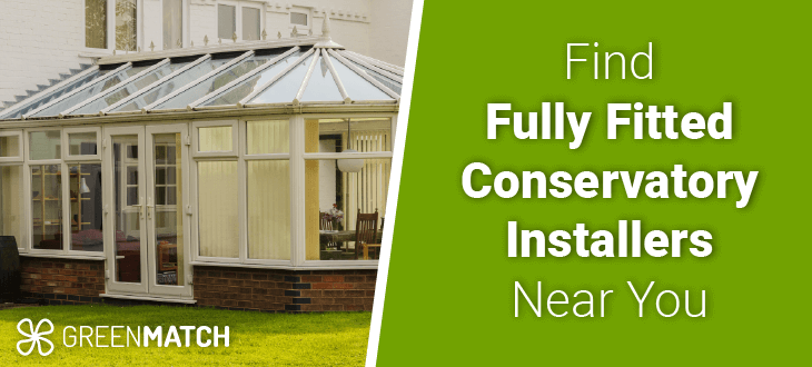 Fully fitted conservatory
