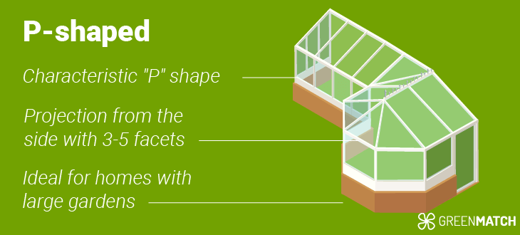 p shaped conservatory