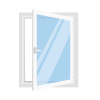 uPVC flush casement windows