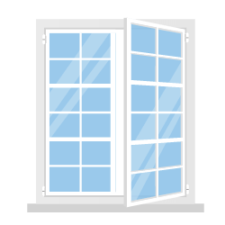 frenc upvc window