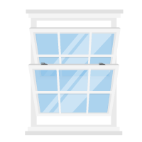 Double hung sash window