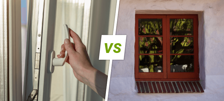 casement vs. tilt and turn window