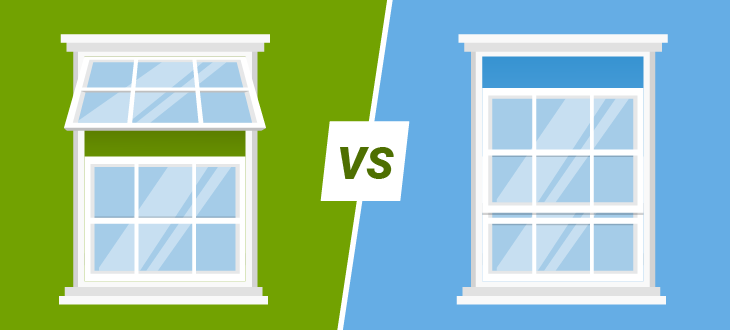 sash window vs mock sash window