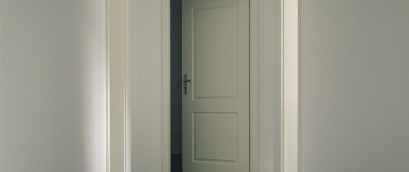 timber door to room