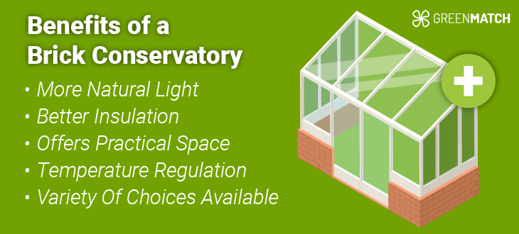 benefits of a brick conservatory