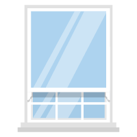 reverse cottage window