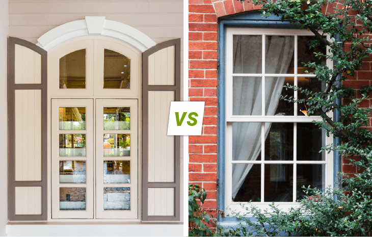 Flush casement vs flush sash