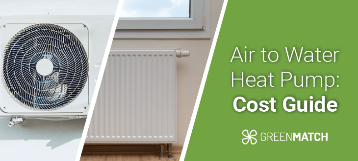 Air to water heat pump cost
