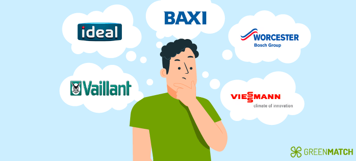 Different boiler brands to choose from