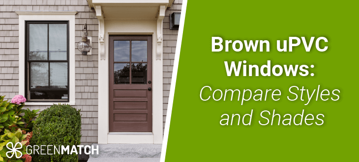 Brown uPVC Windows