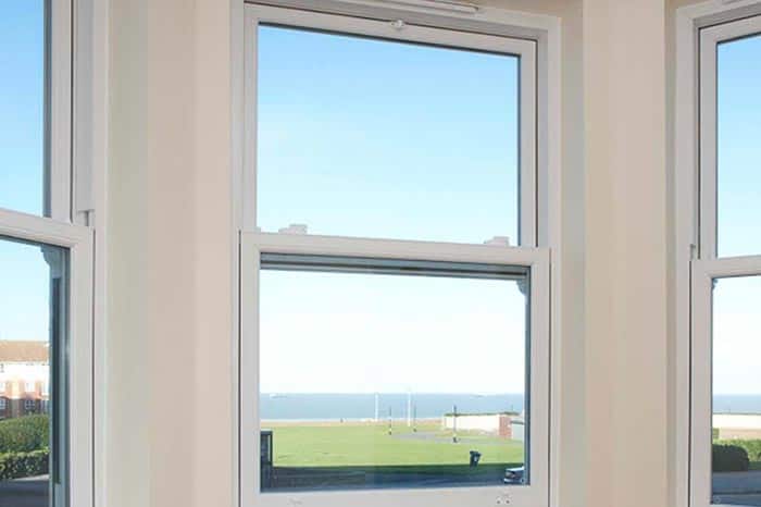 Vertical sliding windows are a common type of double glazing style.