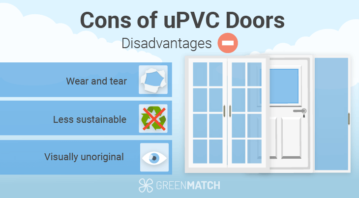 disadvantages of uPVC doors