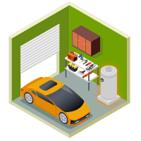 move a boiler to garage