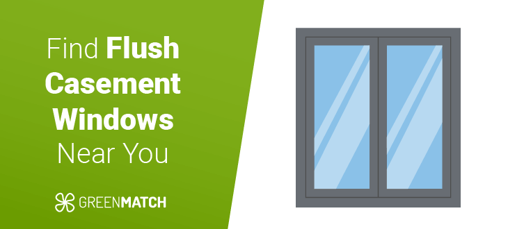 Flush casement windows