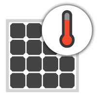 solar panel temperature
