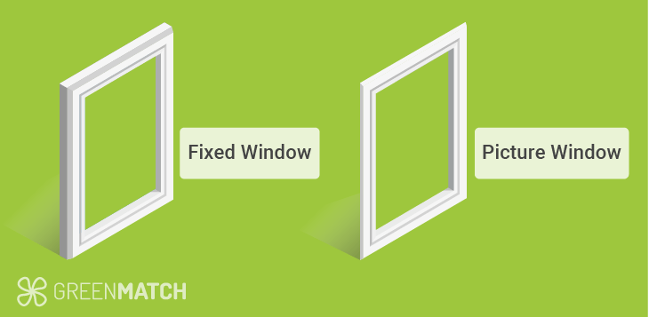 fixed frame vs picture window