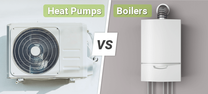 heat pumps vs boilers