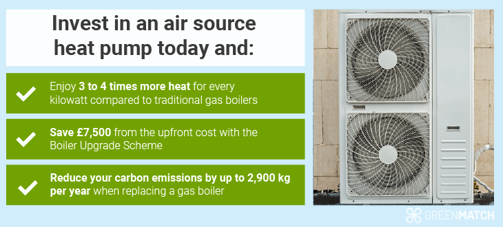 Air source heat pump advantages