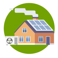 Ways To Reduce Your Carbon Footprint Renewable Energy Home Solar Heat Pump