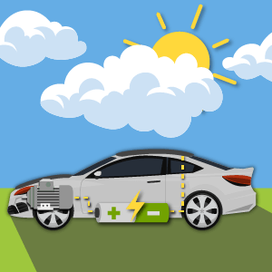Solar Electric Cars Battery Use Cloudy Charge