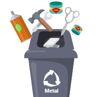 Metal recycling is a critical component of the circular economy