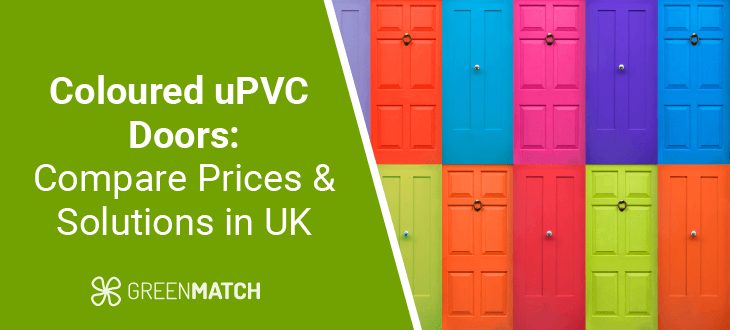 Coloured uPVC Doors