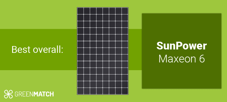 SunPower Maxeon 6 solar