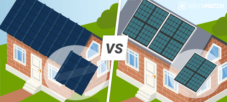 solar roof tiles vs solar panels