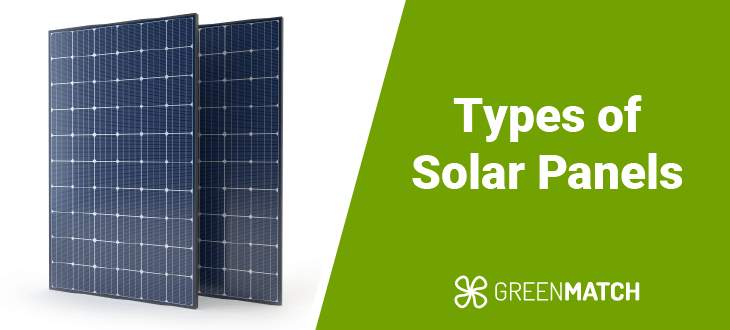 Types of solar panels 