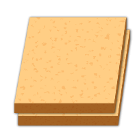 Acoustic plasterboard