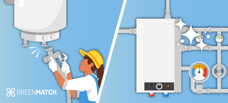 OFTEC boiler collage visual