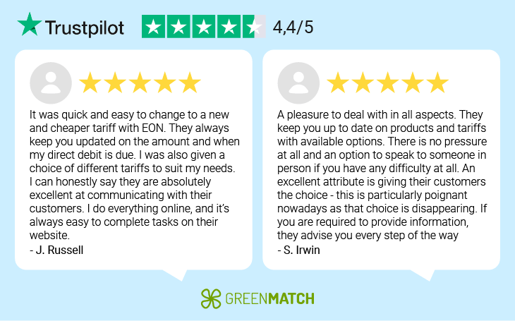 EON solar panel reviews visual