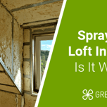 Spray Foam Loft Insulation